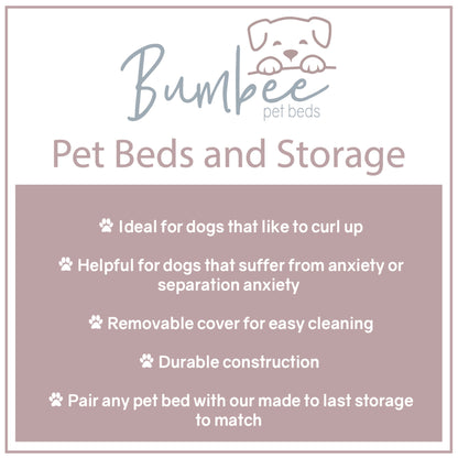 Bumbee Rose Paw Pet Bed